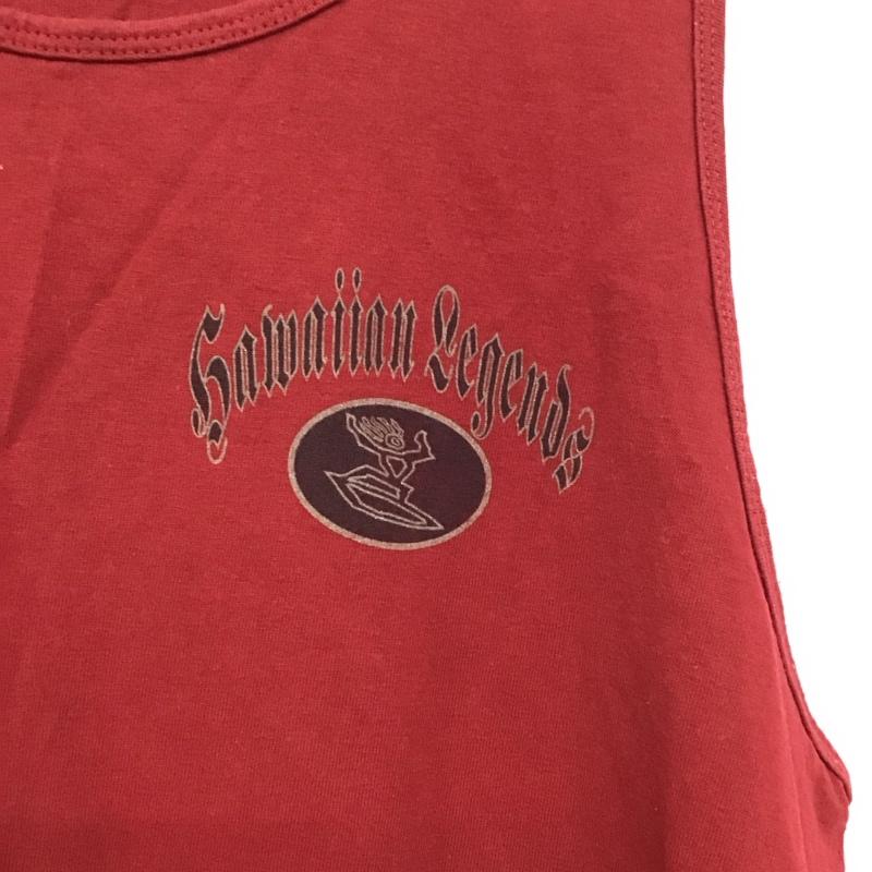 古着 USED タンクトップ タンクトップ sof tee L 無地 赤 / レッド / メンズ USED 古着 中古 10134516