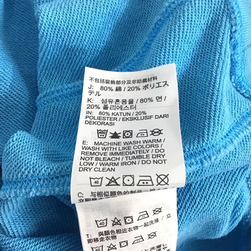 ナイキ NIKE トレーナー 長袖 bv2667-416 スポーツウェアクラブフレンチテリークルー 長袖トレーナー XL ロゴ、文字 青 / ブルー / メンズ USED 古着 中古 10129886