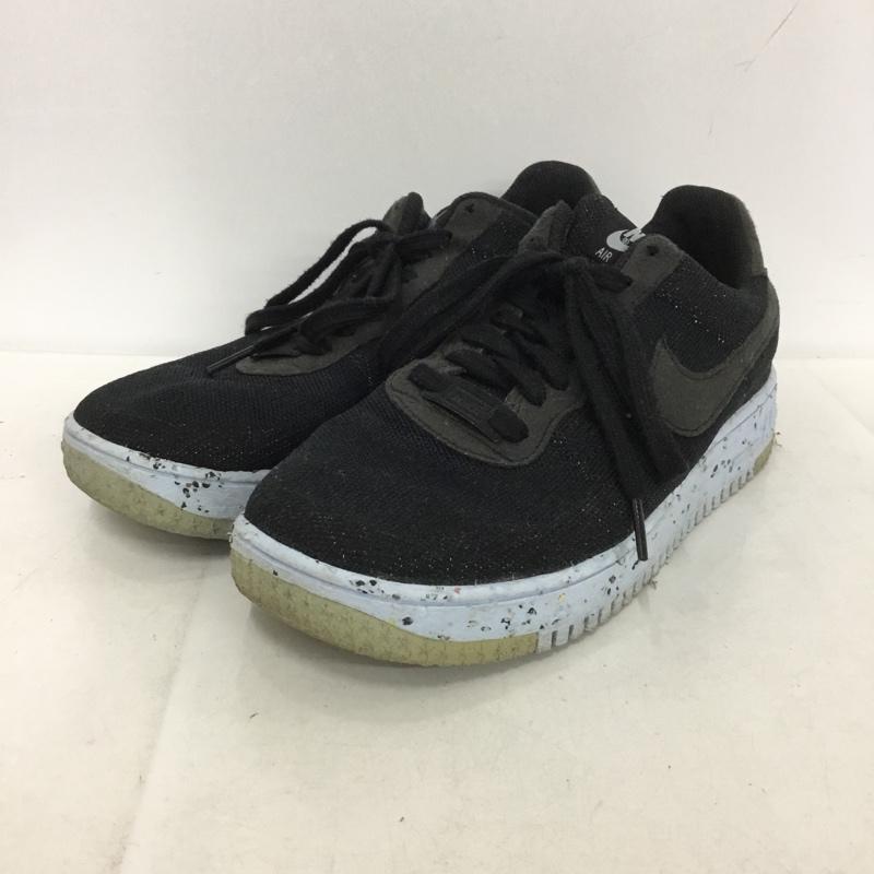 ナイキ NIKE スニーカー スニーカー DC4831-001 AIR FORCE 1 CRATER FLYKNIT 26.5cm 26.5cm ロゴ、文字 黒 / ブラック / メンズ USED 古着 中古 10137342