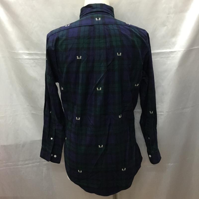 ブルックスブラザーズ BROOKS BROTHERS シャツ、ブラウス 長袖 長袖シャツ カラーシャツ ポケットシャツ 長袖カットソー チェックシャツ ボタンダウンシャツ S チェック マルチカラー / マルチカラー /  メンズ USED 古着 中古 10108745