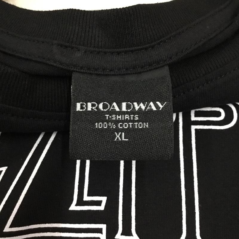 古着 USED Tシャツ 半袖 半袖カットソー プリントTシャツ クルーネックカットソー バンドTシャツ XL プリント 黒 / ブラック / メンズ USED 古着 中古 10106904
