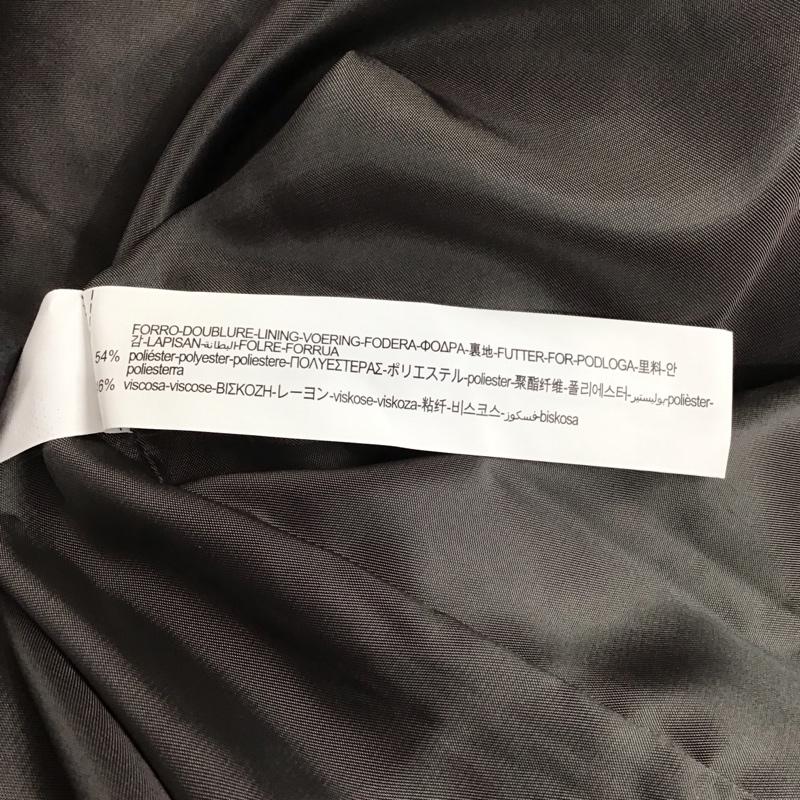 ザラ ZARA ジャケット、上着 ジャンパー、ブルゾン ロングコートジャケット アウター カラージャケット フリースジャケット L 無地 灰 / グレー / レディース USED 古着 中古 10138299