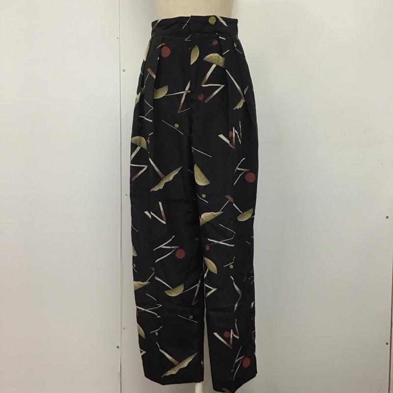 スローバイスライ THROW by SLY セットアップ セットアップ SUN SET SH SUN SET PT 総柄 黒 / ブラック / レディース USED 古着 中古 10119964