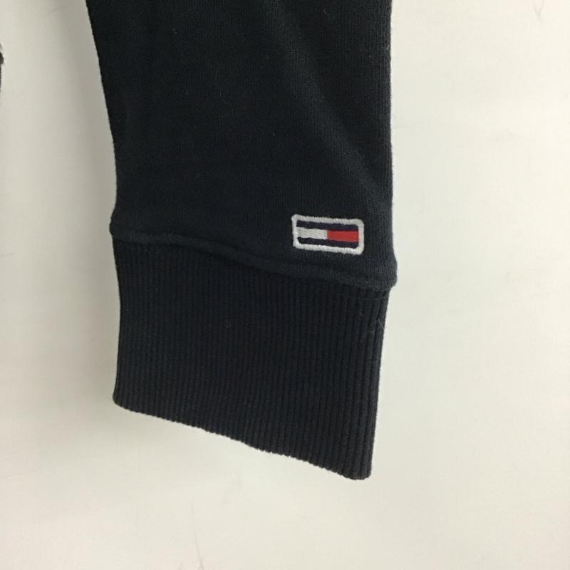 トミー ジーンズ TOMMY JEANS パーカー 長袖 長袖パーカー プルオーバーパーカー スウェット XS ロゴ、文字 紺 / ネイビー / メンズ USED 古着 中古 10131376