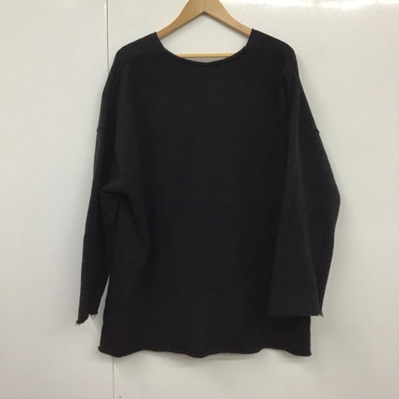 フリークスストア FREAK S STORE トレーナー 長袖 FREE 無地 黒 / ブラック / レディース USED 古着 中古 10130377
