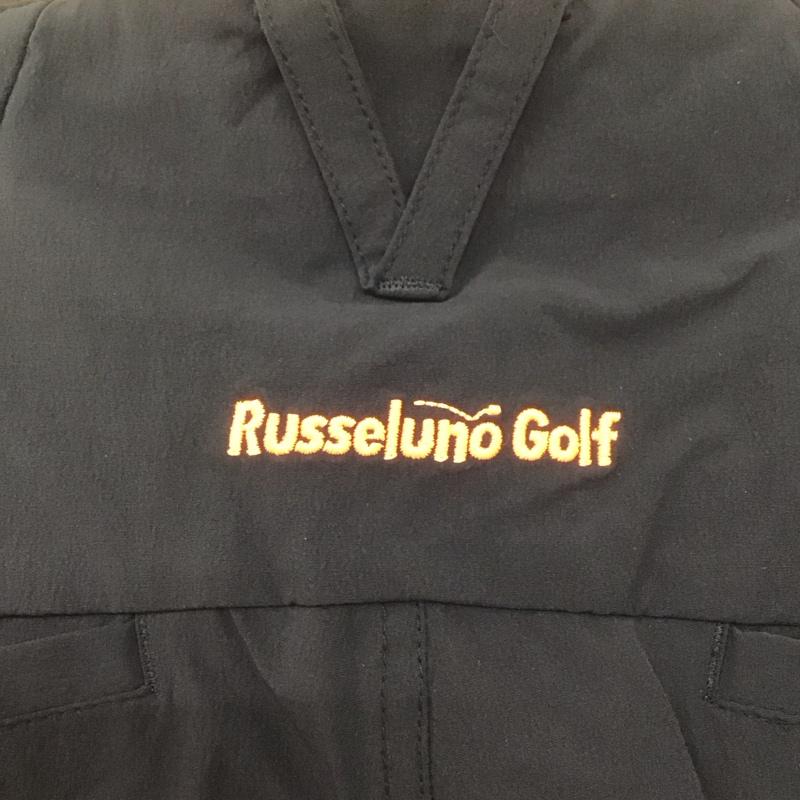 ラッセルノ Russeluno パンツ ワークパンツ、ペインターパンツ rg-2110705 ラインロゴパンツ カジュアルパンツ スポーツウェア ゴルフ 5 ロゴ、文字 黒 / ブラック / メンズ USED 古着 中古 10107105