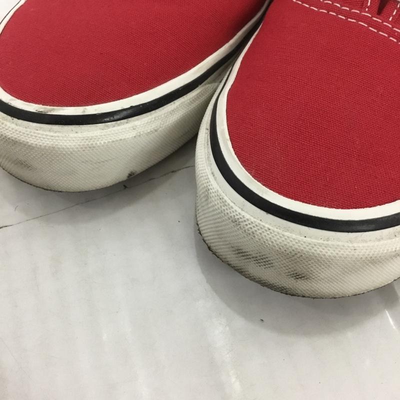 バンズ VANS スニーカー スニーカー 507452 28.5cm ローカット 28.5cm ロゴ、文字 赤 / レッド / X 白 / ホワイト / メンズ USED 古着 中古 10123459