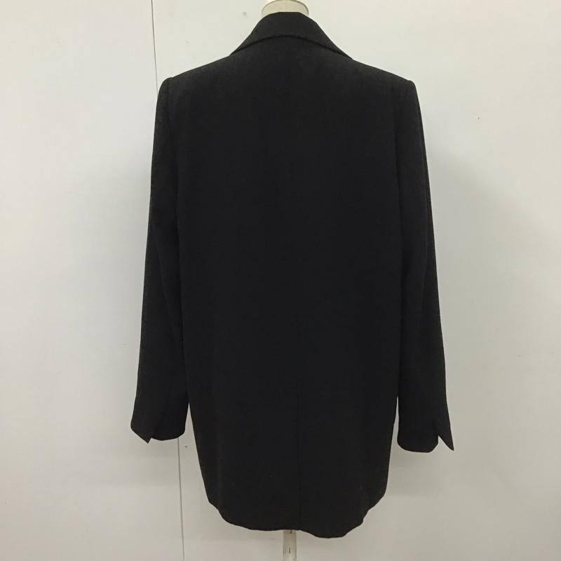 ザラ ZARA ジャケット、上着 ジャケット、ブレザー カジュアルジャケット アウター ロングジャケット L 無地 黒 / ブラック / レディース USED 古着 中古 10111158