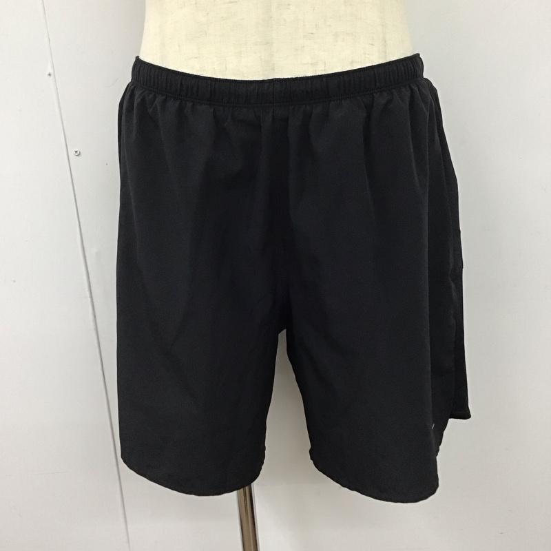 ナイキ NIKE パンツ ショートパンツ cz9067-010 ChallengerMen sBriefLinedRunningShorts スポーツウェア XXL ロゴ、文字 黒 / ブラック / メンズ USED 古着 中古 10123126