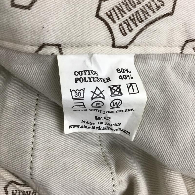 スタンダード カリフォルニア STANDARD CALIFORNIA パンツ チノパン チノパン ワイドパンツ カジュアルパンツ 32インチ 無地 黒 / ブラック / メンズ USED 古着 中古 10130747