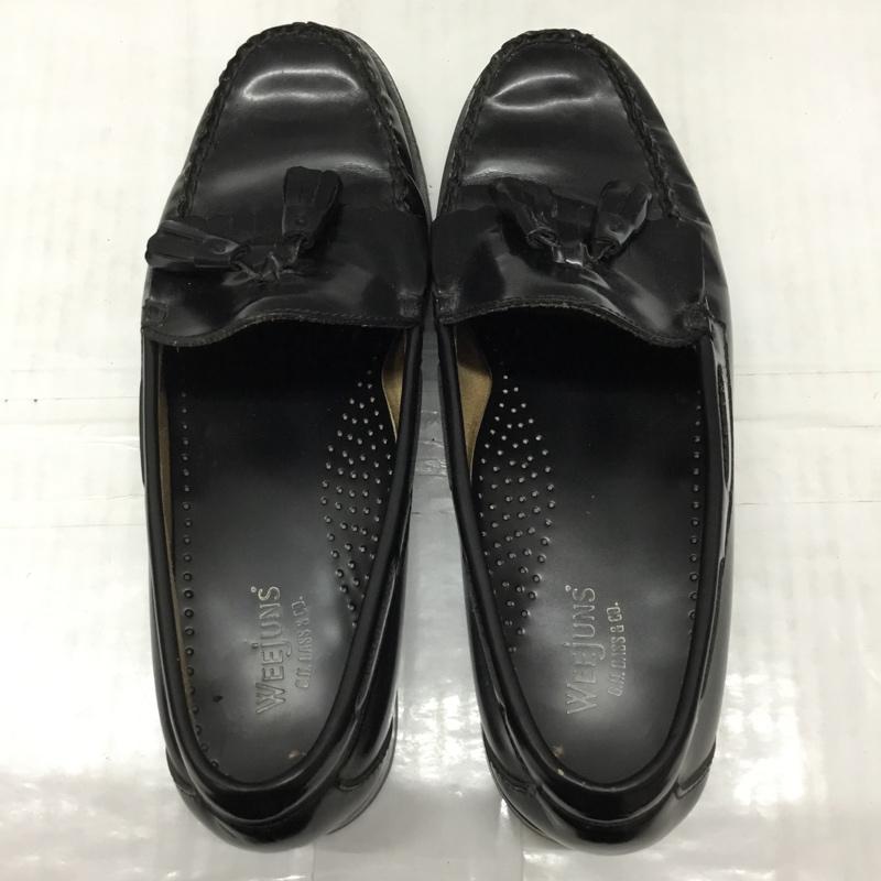 ジーエイチバス G.H.BASS&CO. ローファー ローファー 070 109340 Weejuns タッセル 無地 黒 / ブラック / メンズ USED 古着 中古 10113959