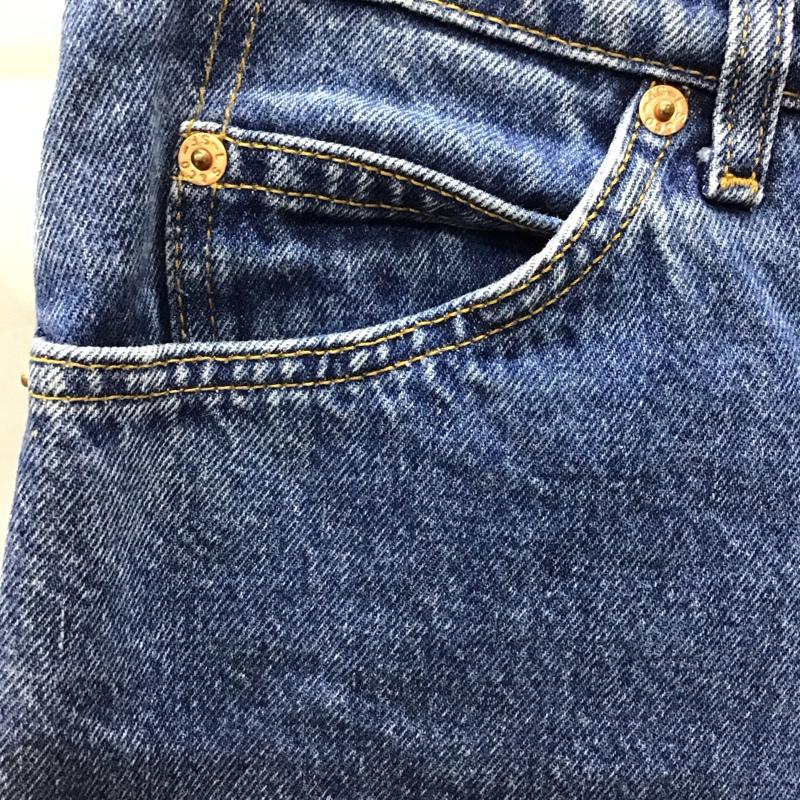 リーバイストラウスアンドコー Levi Strauss & co. パンツ デニム、ジーンズ デニムパンツ ストレートパンツ ワイドパンツ カジュアルパンツ 30インチ 無地 インディゴ / インディゴ /  メンズ USED 古着 中古 10122699