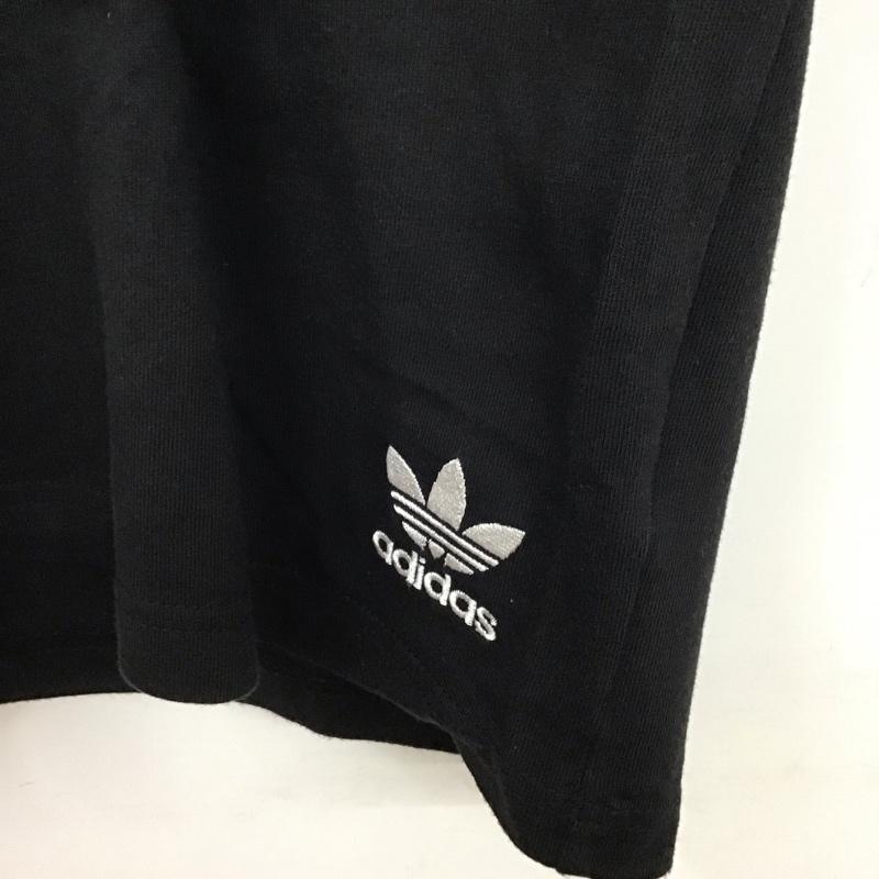 アディダス adidas Tシャツ 半袖 cw5058 キューレーテッドティーラグランTシャツ 半袖カットソー クルーネックカットソー M ロゴ、文字 黒 / ブラック / メンズ USED 古着 中古 10130931