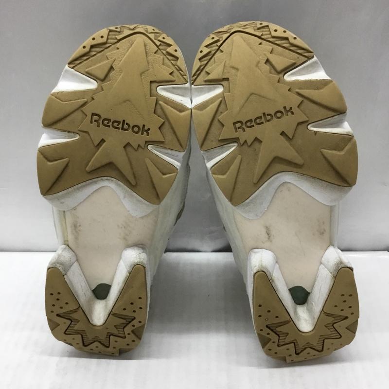 リーボック Reebok スニーカー スニーカー 720 FY2920 INSTAPUMP FURY OG 24.5cm 24.5cm ロゴ、文字 アイボリー / アイボリー / レディース USED 古着 中古 10116884
