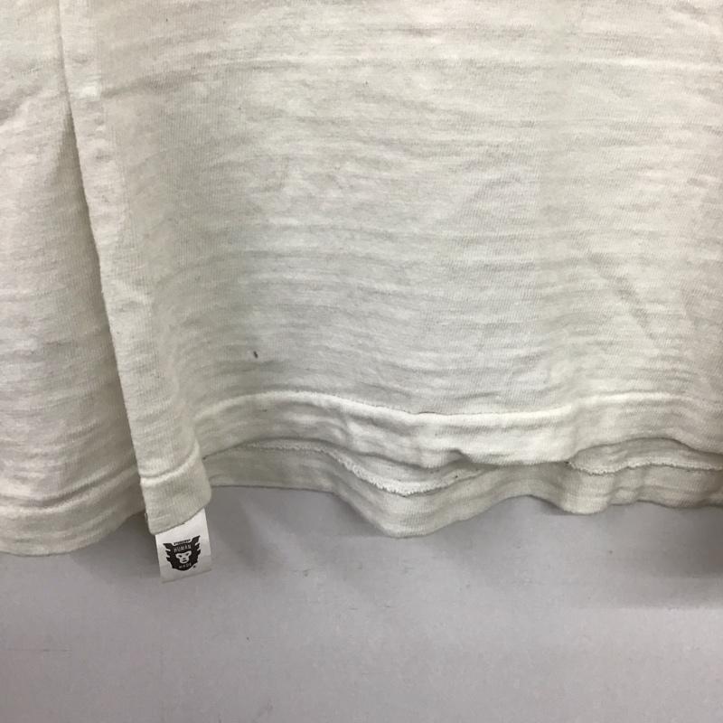 ヒューマンメード HUMAN MADE Tシャツ 半袖 半袖カットソー プリントTシャツ クルーネックカットソー L ロゴ、文字 白 / ホワイト / メンズ USED 古着 中古 10137343
