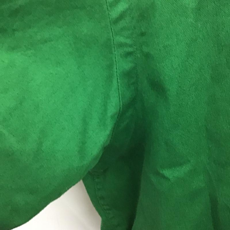 ラルフローレン RALPHLAUREN シャツ、ブラウス 半袖 半袖シャツ カラーシャツ 半袖カットソー 無地シャツ L ロゴ、文字 緑 / グリーン /  メンズ USED 古着 中古 10109570