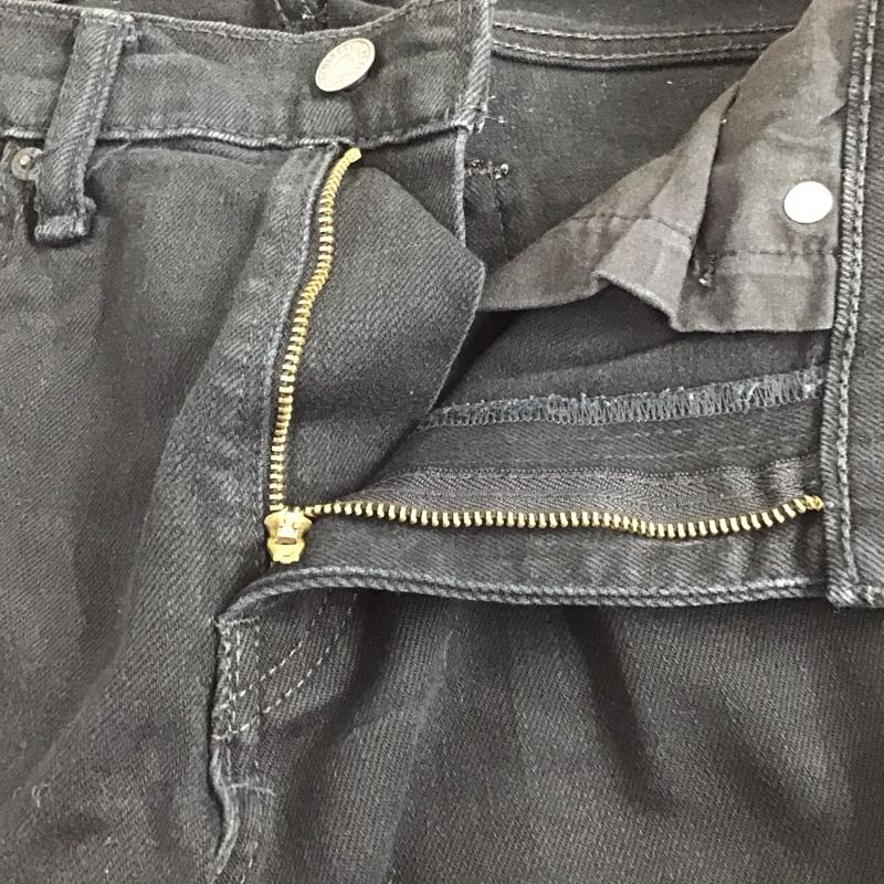 リーバイストラウスアンドコー Levi Strauss & co. パンツ デニム、ジーンズ デニムパンツ スリムパンツ ストレッチパンツ ジーンズ 32インチ 無地 黒 / ブラック /  メンズ USED 古着 中古 10123552