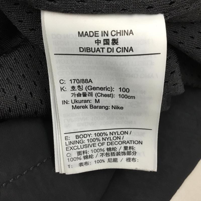 ナイキ NIKE ジャケット、上着 ジャケット、ブレザー cu4686-010 WarmUpTopxFearofGod スポーツウェア ジップアップジャケット M ロゴ、文字 黒 / ブラック / メンズ USED 古着 中古 10114816