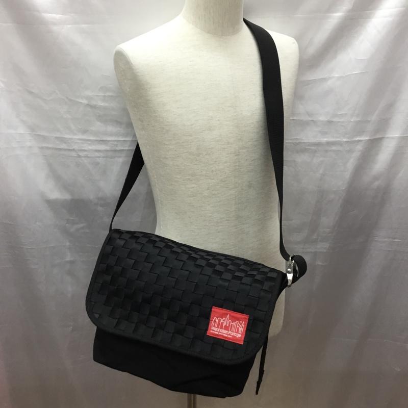 マンハッタンポーテージ Manhattan Portage ショルダーバッグ ショルダーバッグ メッセンジャー ロゴ、文字 黒 / ブラック / メンズ USED 古着 中古 10117134