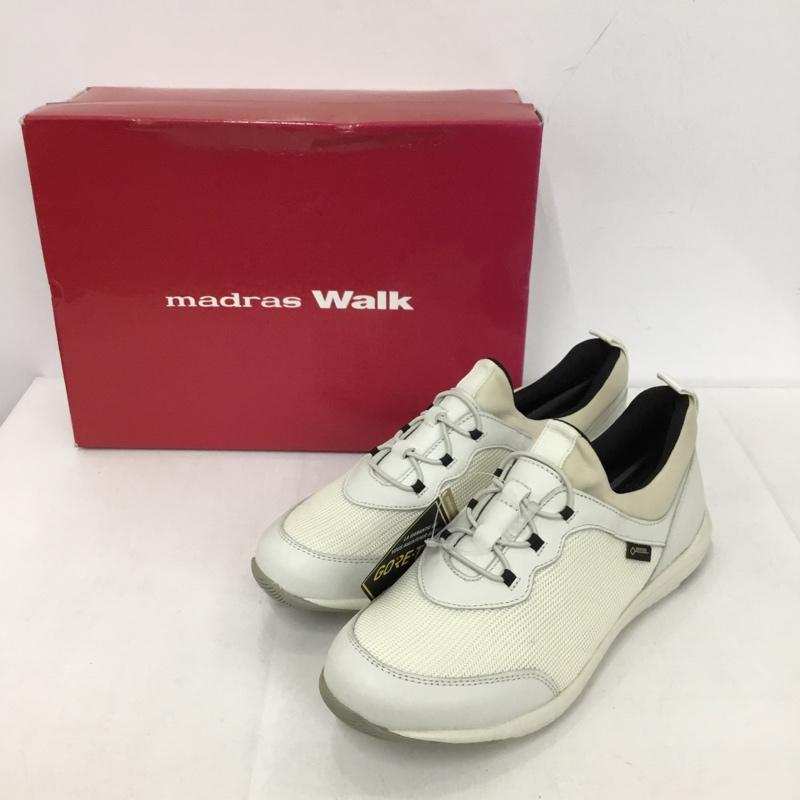 マドラスウォーク madras Walk スニーカー スニーカー GORE-TEX mwl1004 24.5cm 無地 白 / ホワイト / X オフホワイト / オフホワイト / レディース USED 古着 中古 10128031