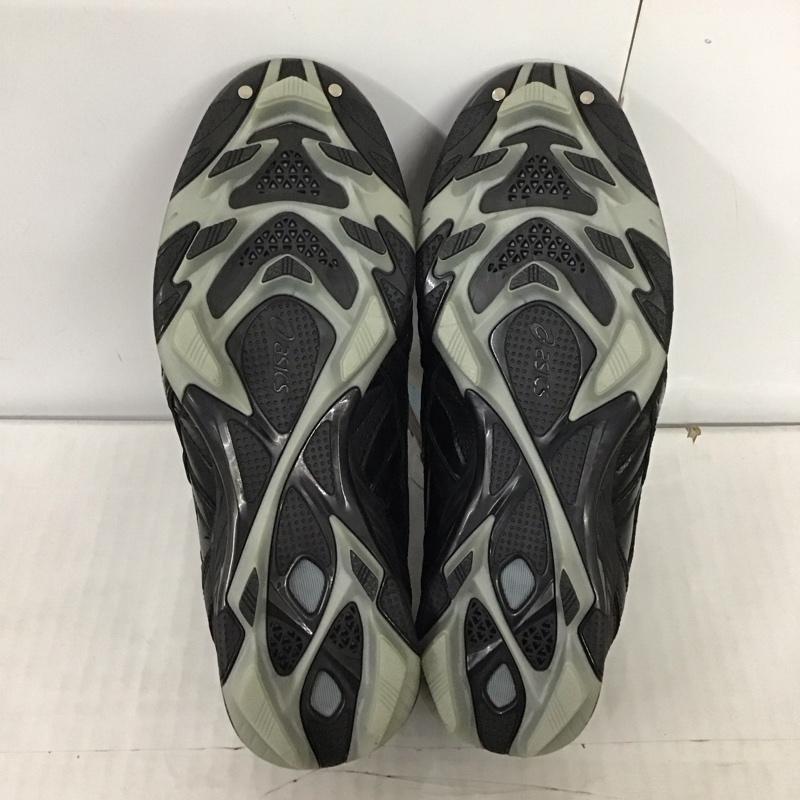 アシックス ASICS シューズ シューズ GTS120 野球ポイントスパイク フラッシュモンスター 23.0cm 無地 黒 / ブラック / メンズ USED 古着 中古 10125134