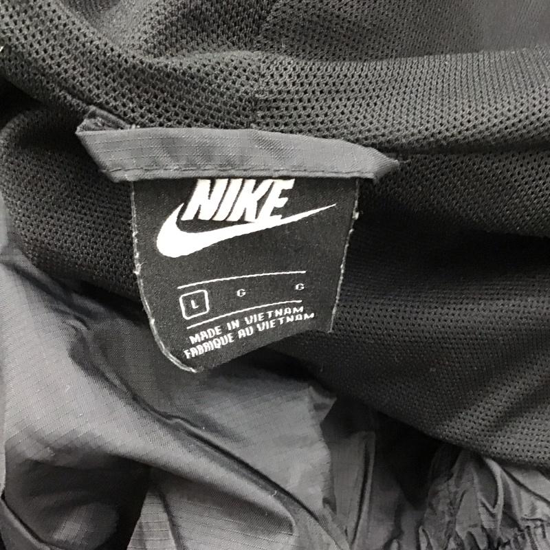 ナイキ NIKE セットアップ セットアップ cd6979-010 ウインド上下セット ナイロンジャケット ナイロンパンツ L ロゴ、文字 黒 / ブラック /  メンズ USED 古着 中古 10124603
