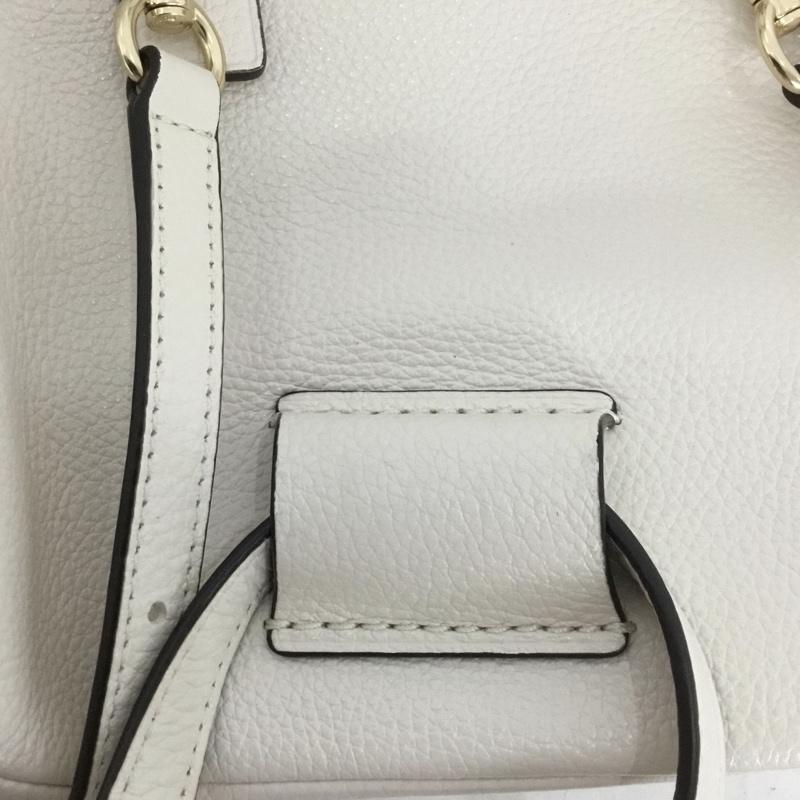 コーチ COACH リュックサック、デイパック リュックサック、デイバッグ F30530 ミニリュック レザー ショルダー 2WAY ロゴ、文字 アイボリー / アイボリー / レディース USED 古着 中古 10140044
