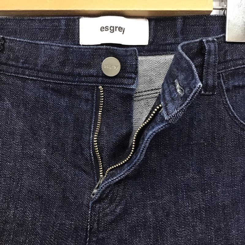 セグレイ esgrey パンツ デニム、ジーンズ デニムパンツ スリムパンツ カジュアルパンツ ストレッチパンツ 3 無地 インディゴ / インディゴ / メンズ USED 古着 中古 10132342