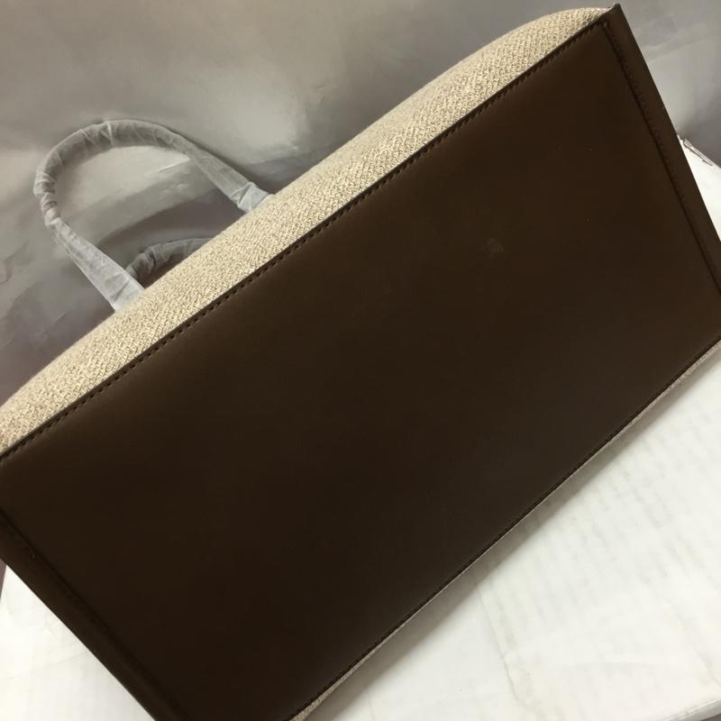 ナノユニバース nano・universe トートバッグ トートバッグ 669-0232014 ツイードコンビトート タグ付き 無地 茶 / ブラウン / レディース USED 古着 中古 10114730