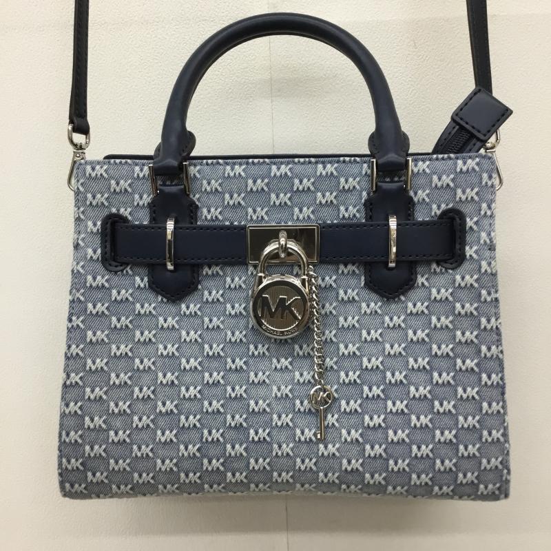 マイケルコース MICHAEL KORS ショルダーバッグ ショルダーバッグ 総柄 青 / ブルー / レディース USED 古着 中古 10134137