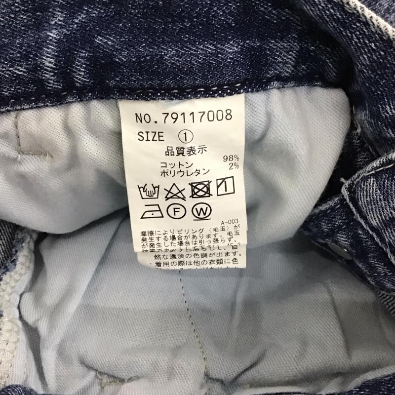 ココ ディール COCO DEAL スカート ロングスカート 1 無地 青 / ブルー / レディース USED 古着 中古 10151100