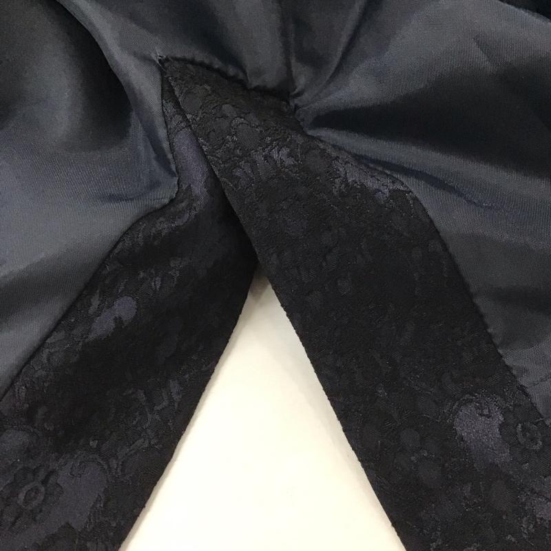ナチュラルビューティーベーシック NATURAL BEAUTY BASIC スカート ひざ丈スカート M 無地 紺 / ネイビー / レディース USED 古着 中古 10133832