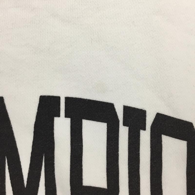 チャンピオン Champion トレーナー 長袖 XL プリント X ロゴ、文字 白 / ホワイト / メンズ USED 古着 中古 10110831