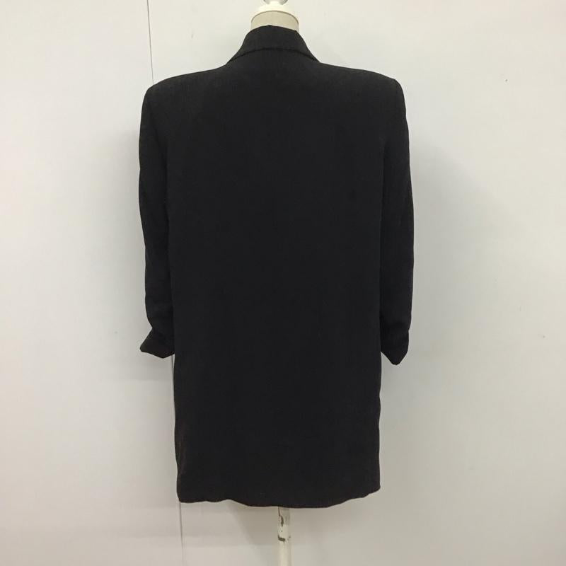 ザラ ZARA ジャケット、上着 ジャケット、ブレザー 8215 666 800 肩パット ロング丈 S 無地 黒 / ブラック / レディース USED 古着 中古 10112942