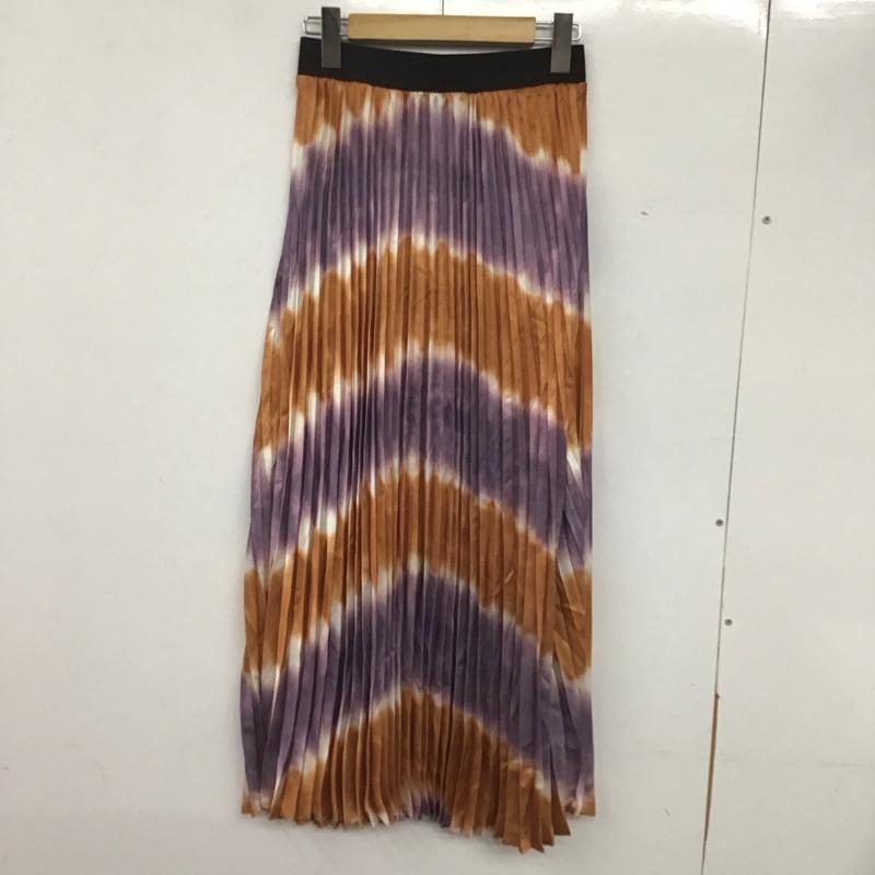 ローフ loaf スカート ロングスカート ロングスカート フレアスカート カジュアルスカート プリント マルチカラー / マルチカラー / レディース USED 古着 中古 10135427