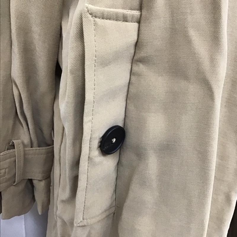 ザラ ZARA コート コート一般 0518 055 704 ロング丈 XS 無地 ベージュ / ベージュ / レディース USED 古着 中古 10118469