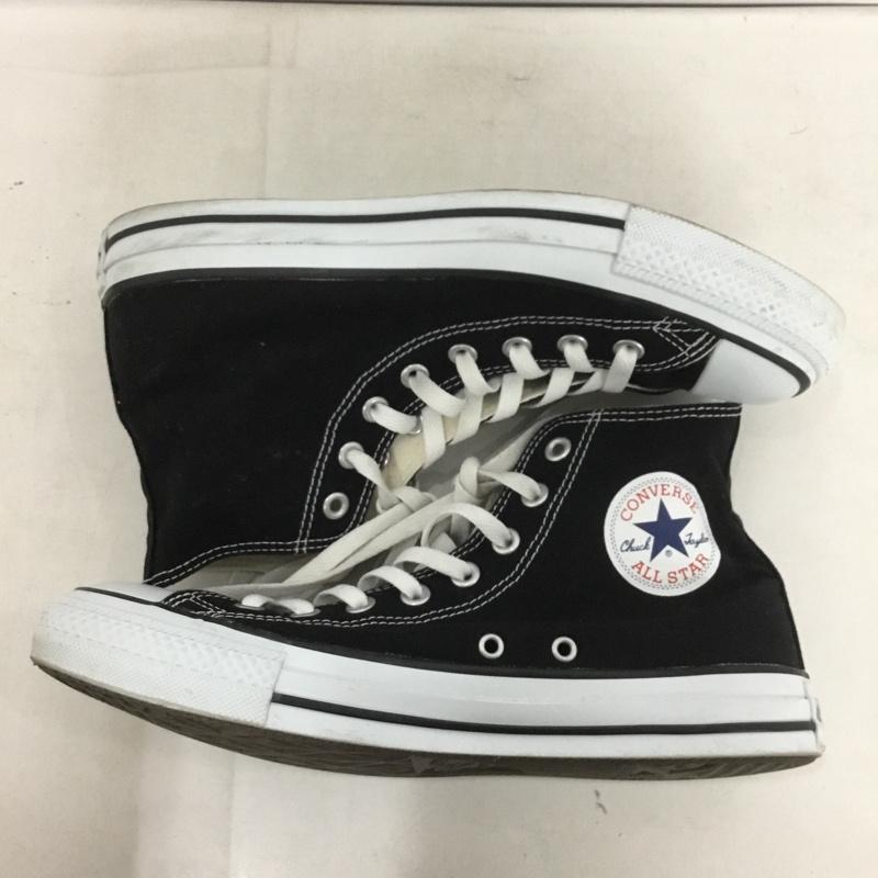 コンバース CONVERSE スニーカー スニーカー M9160 ALL STAR HI ハイカット 27cm 27.0cm ロゴ、文字 黒 / ブラック / メンズ USED 古着 中古 10138002