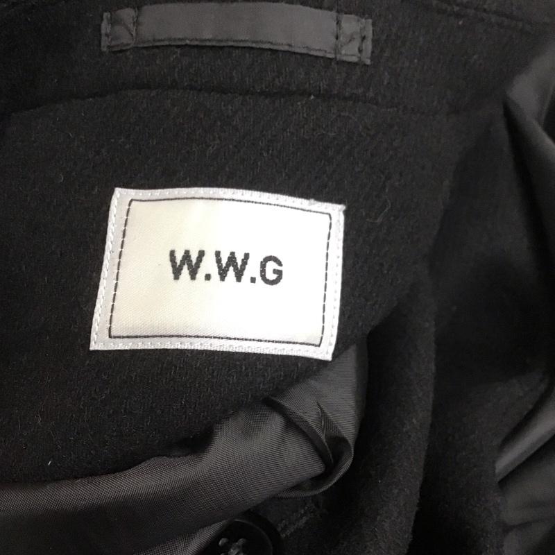 フーズフーギャラリー WHO S WHO gallery コート コート一般 WW17S0082470100 WWG オーバーサイズチェスターコート FREE 無地 黒 / ブラック / レディース USED 古着 中古 10108308