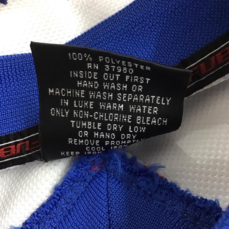 フブ FUBU カットソー 半袖 半袖カットソー プリントTシャツ Vネックカットソー ユニフォーム XXL ロゴ、文字 白 / ホワイト / X 青 / ブルー / X 赤 / レッド / メンズ USED 古着 中古 10144191