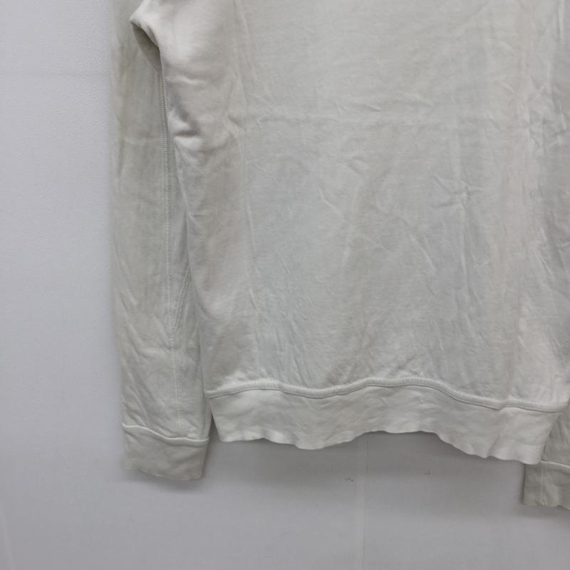 ディーゼル DIESEL Tシャツ 長袖 M ロゴ、文字 白 / ホワイト / X 青 / ブルー / X 赤 / レッド / メンズ USED 古着 中古 10034601