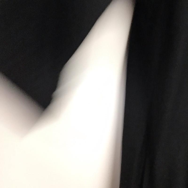 アズールバイマウジー AZUL BY MOUSSY ワンピース ロングスカート 250cam30-368g オープンカラーシャツガウン 半袖ロングワンピース 半袖シャツワンピース S 無地 黒 / ブラック / レディース USED 古着 中古 10137548