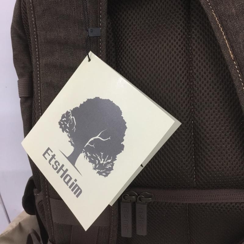 古着 USED バッグ バッグ EtsHaim CV-220 カメラ用バックパック カメラバッグ ロゴ、文字 茶 / ブラウン / メンズ USED 古着 中古 10127351