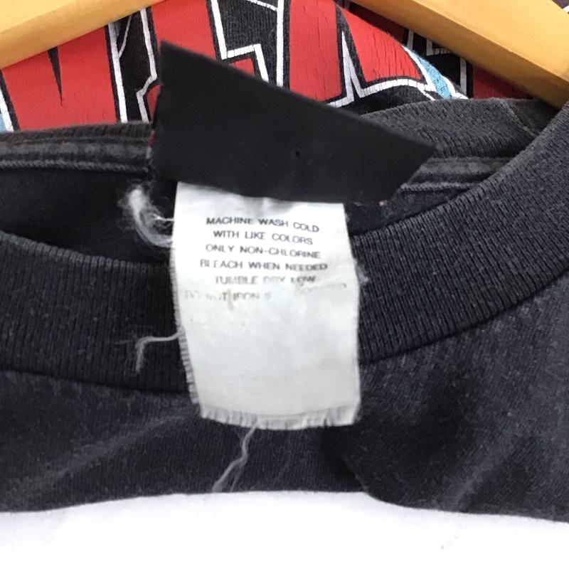 古着 USED Tシャツ 半袖 半袖カットソー プリントTシャツ クルーネックカットソー walloffame プリント 黒 / ブラック / メンズ USED 古着 中古 10134561