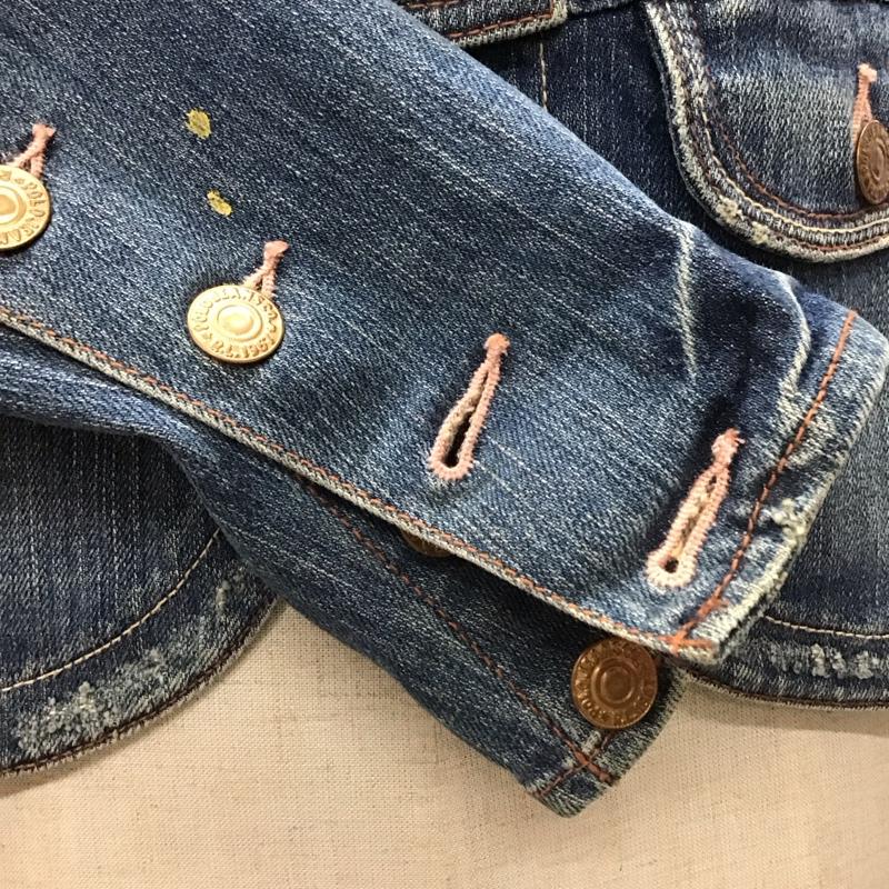 ラルフローレン RALPHLAUREN ジャケット、上着 ジャケット、ブレザー ポロジーンズ デニム M 青 / ブルー / レディース USED 古着 中古 10112414