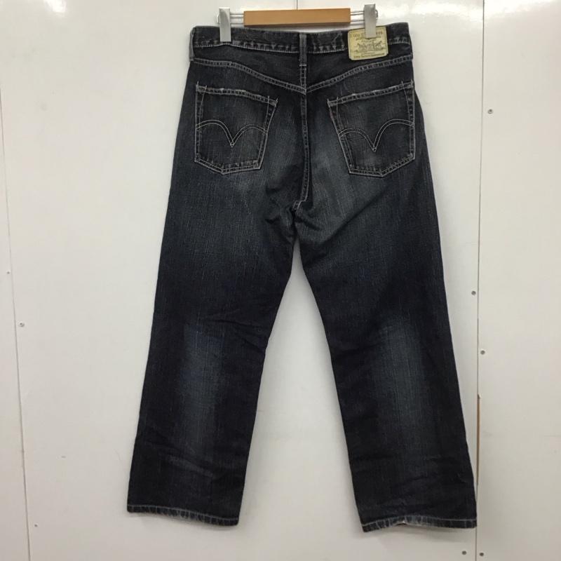 リーバイストラウスアンドコー Levi Strauss & co. パンツ デニム、ジーンズ デニムパンツ ワイドパンツ カジュアルパンツ 33インチ 無地 インディゴ / インディゴ / メンズ USED 古着 中古 10138424