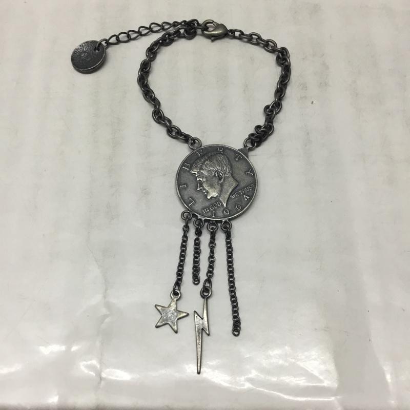 ワールドワイドラブ WARLD WIDE LOVE! アクセサリー ブレスレット、バングル WWL 星 コイン 銀 / シルバー / レディース USED 古着 中古 10114212