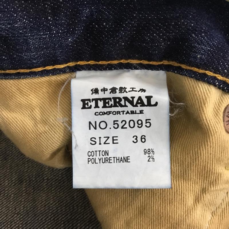 エターナル ETERNAL パンツ デニム、ジーンズ 36 無地 インディゴ / インディゴ / メンズ USED 古着 中古 10109477