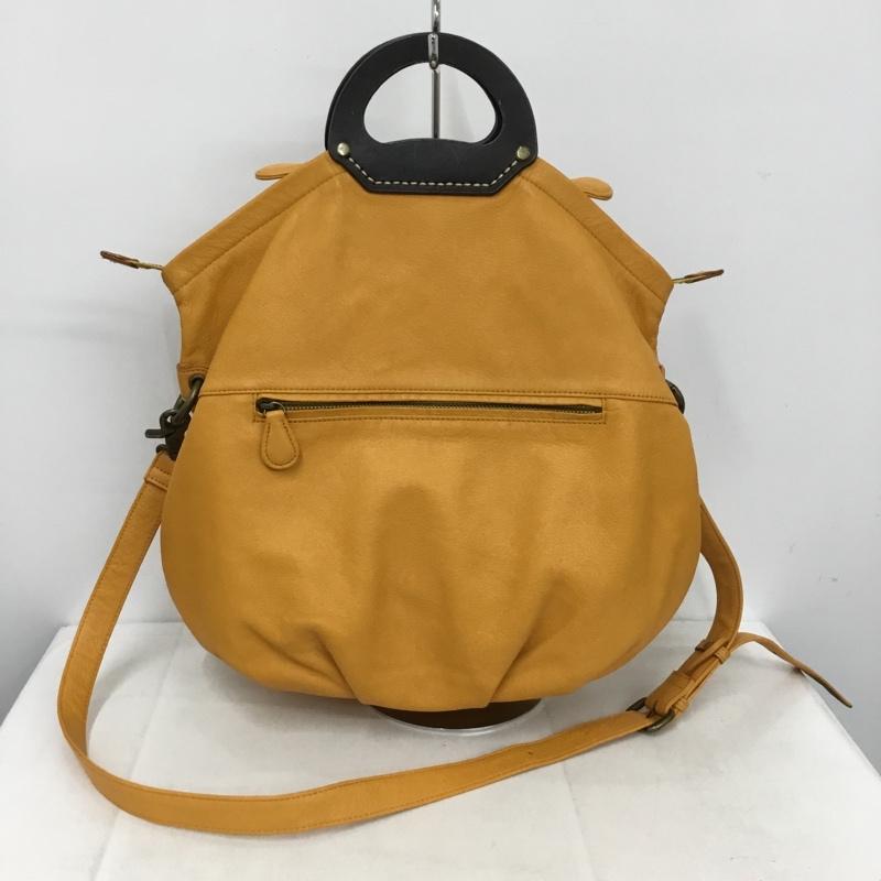 ダコタ Dakota トートバッグ トートバッグ ショルダー 2WAY ロゴ、文字 橙 / オレンジ / X ダークブラウン / ダークブラウン / レディース USED 古着 中古 10138496