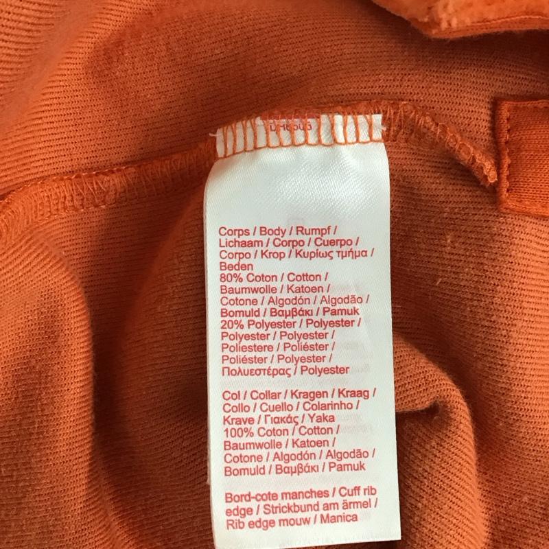 シュプリーム Supreme ポロシャツ 半袖 18SS Supreme×LACOSTE VelourPolo 半袖カットソー L ロゴ、文字 橙 / オレンジ / メンズ USED 古着 中古 10115607