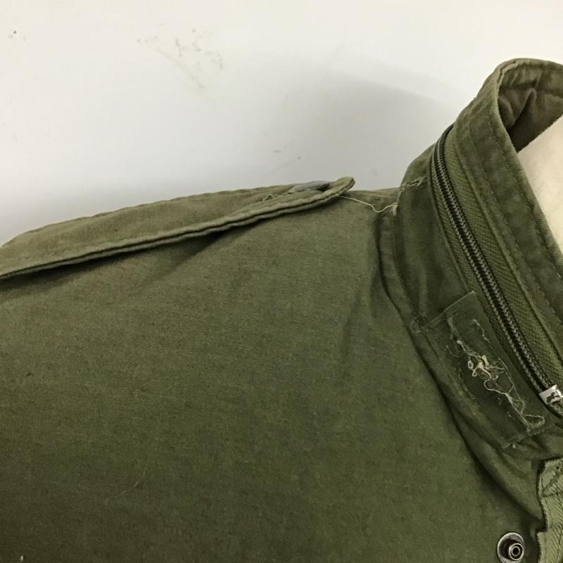 古着 USED コート コート一般 M65 80年代 アメリカ軍 ミリタリーコート 無地 カーキ / カーキ / メンズ USED 古着 中古 10119155